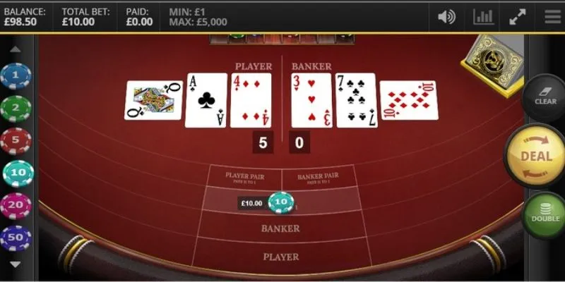Tìm hiểu các sai lầm thường gặp khi đánh baccarat và cách khắc phục