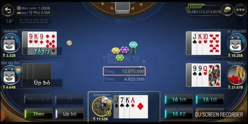 Khám phá luật chơi của game bài xì tố