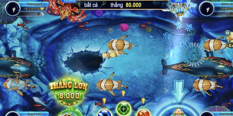 Hệ thống vũ khí trong game Bắn Cá Tiên Cảnh