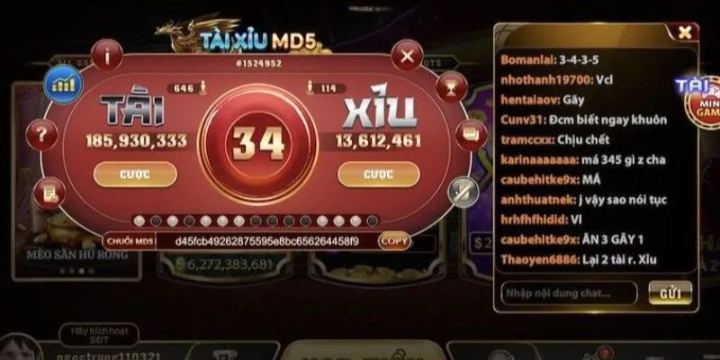 Tổng quan về thuật toán MD5 trong game tài xỉu
