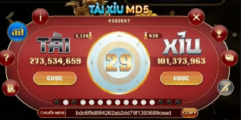Tìm hiểu các hình thức đặt cược trong Tài Xỉu MD5