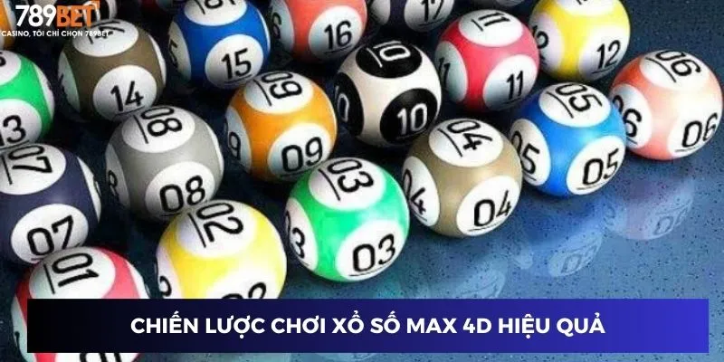 Cách tối ưu hóa chiến thuật chơi xổ số Max 4D