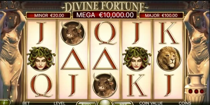Khám phá game nổ hũ siêu hot Divine Fortune