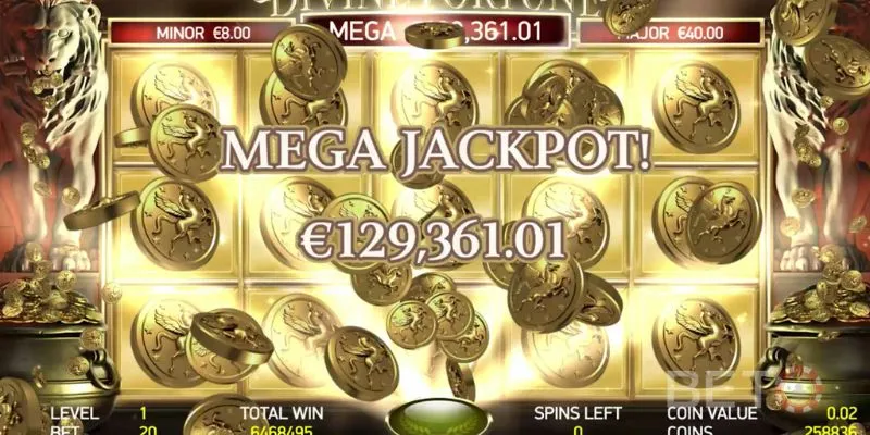 Cách tăng cơ hội trúng jackpot khi chơi Divine Fortune