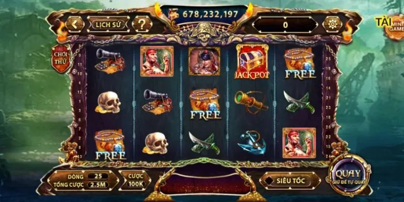 Khám phá game Nổ Hũ Pirate King tại 789Bet