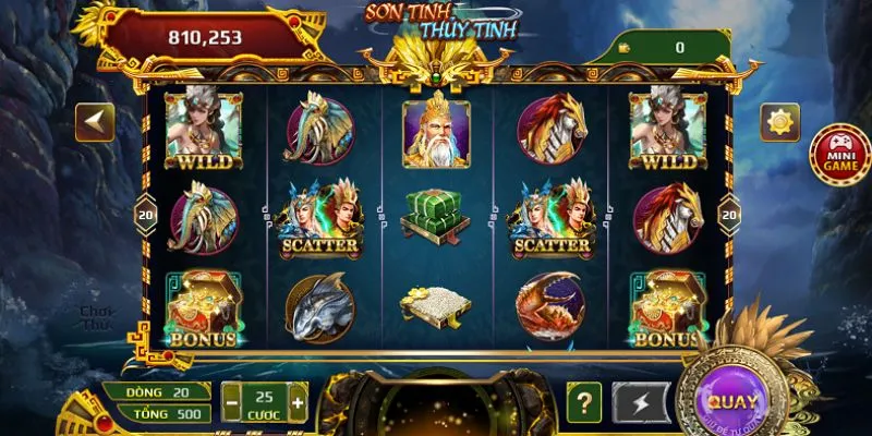 Khám phá trò chơi Sơn Tinh Thủy Tinh tại 789 Bet