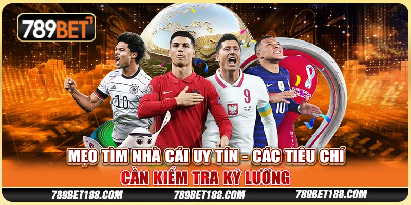Mẹo tìm nhà cái uy tín - Các tiêu chí cần kiểm tra kỹ lưỡng