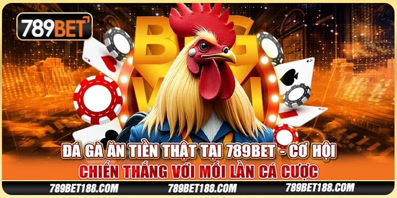 Đá gà ăn tiền thật tại 789Bet - Cơ hội chiến thắng với mỗi lần cá cược