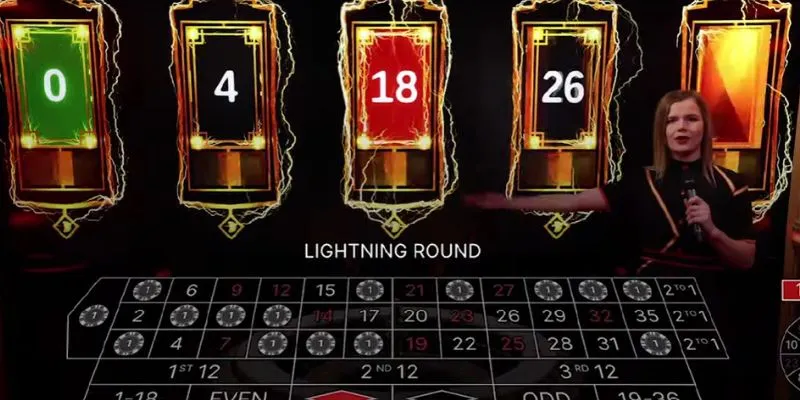 Điểm khác biệt Lightning Roulette với Roulette truyền thống