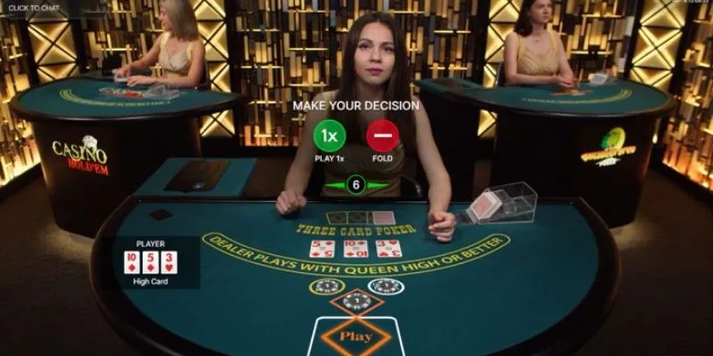 Vài nét về trò chơi Live Dealer Poker tại 789Bet