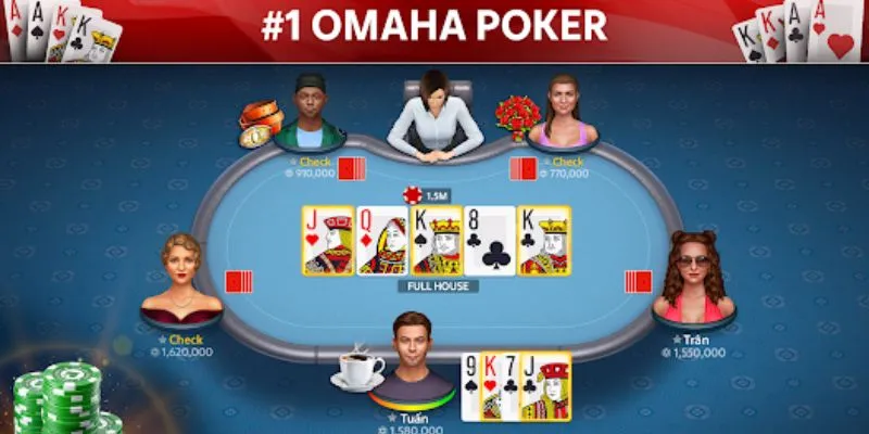 Khám phá các quy tắc cơ bản của Omaha Poker