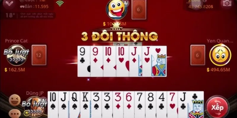 Tổng hợp các thủ thuật chơi bài tiến lên thắng đậm