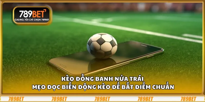 Kèo đồng banh nửa trái: Mẹo đọc biến động kèo để bắt điểm chuẩn